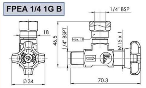 FPEA ¼ 1G B F901812001