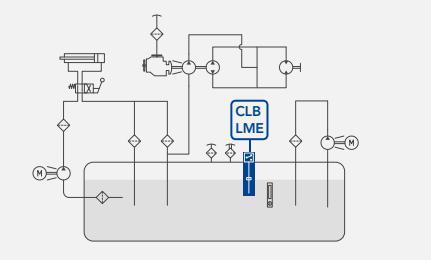Wskaźnik poziomu oleju elektryczne  LME